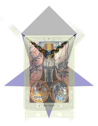 Tarot Trumpf XV